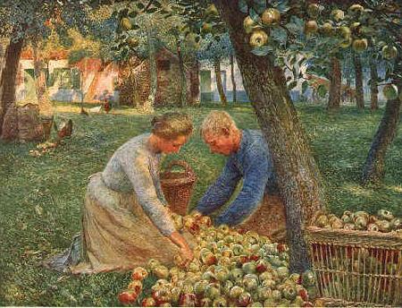 Emile Claus Orchard in Flanders Germany oil painting art
